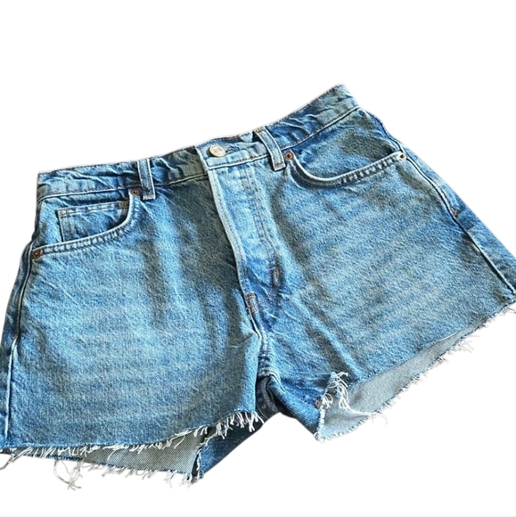 Reformation Charlie High Rise Jean Short - Picture 1 of 8
